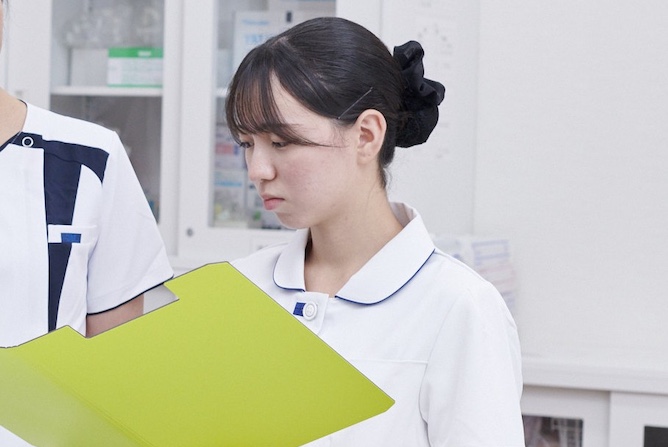 看護学科1年　D.Mさん（新卒）