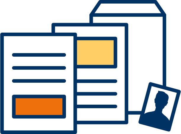 添付・提出書類、証明写真の準備